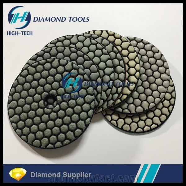 Premium Velcro Backed Diamond Dry Polishing Pad