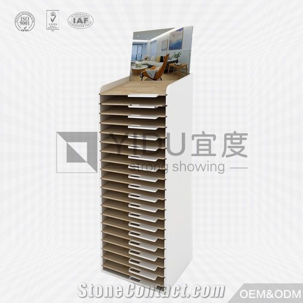 Laminate Wood Flooring Tile Display Rack