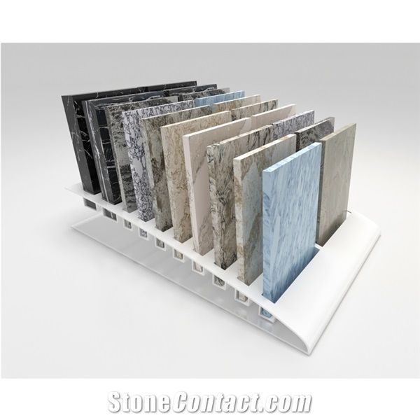 Metal Stone Table Display Stand