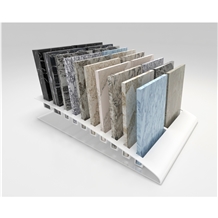 Metal Stone Table Display Stand