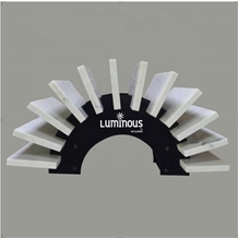 Solid Surface Quartz Stone Countertop Sample Display Rack