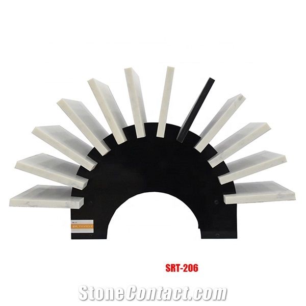 Solid Surface Quartz Stone Countertop Sample Display Rack