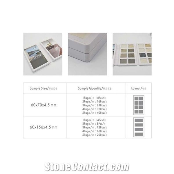 Stone Plastic Sample Book