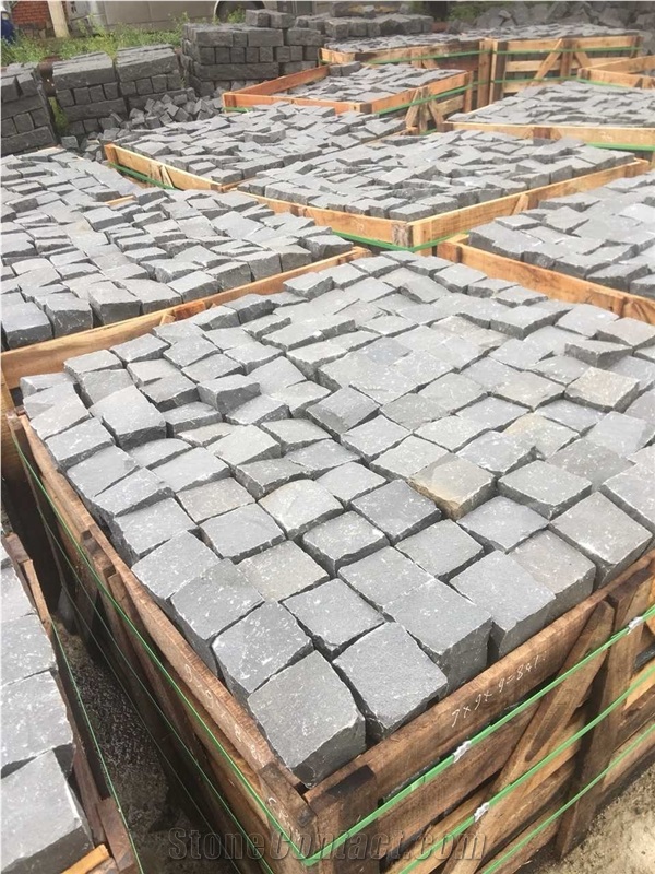 Basalt Cubes Stone
