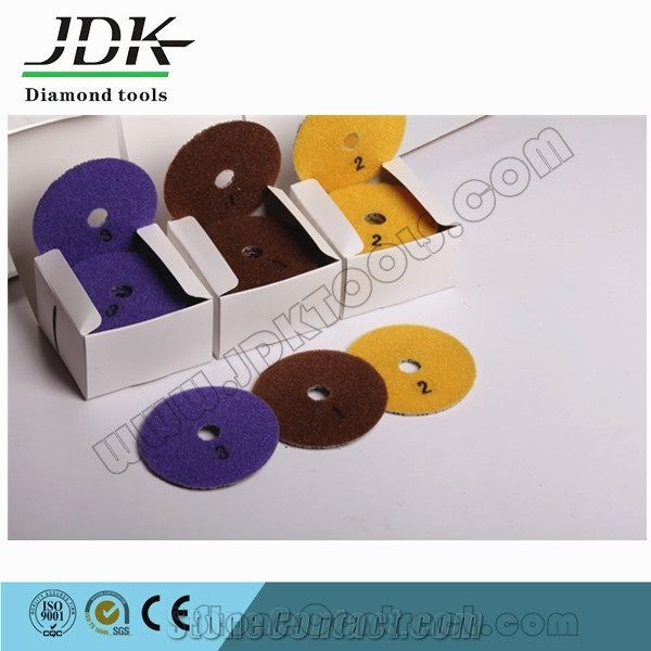 3 Steps Diamond Wet Polishing Pad for Granite
