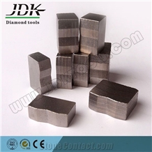 M Shape Segments for Granite Cutting
