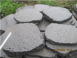 Lava Stone Random Shape Flagstone Pavers for