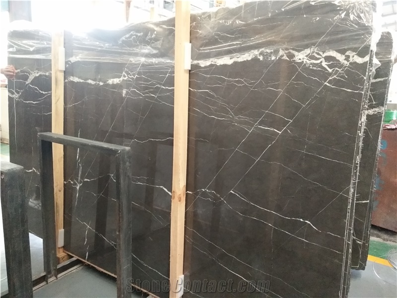 Pietra Grey Graphito Marble for Flooring Tiles