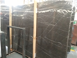 Pietra Grey Graphito Marble for Flooring Tiles