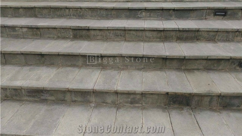 Gray Andesite Stone Tiles Basalt Stone