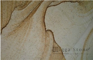 Yellow Sandstone Palimanan Tiles Factory Walling