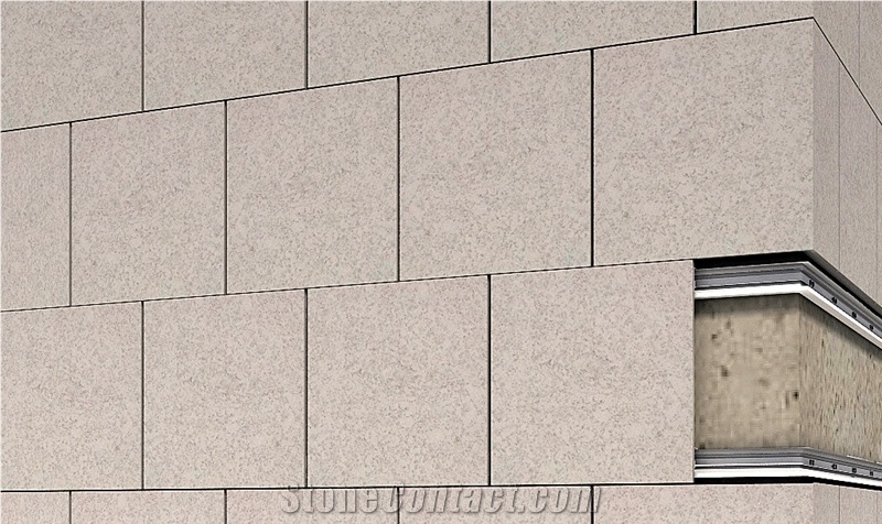 Limestone Honeycomb Panels for Wall Cladding