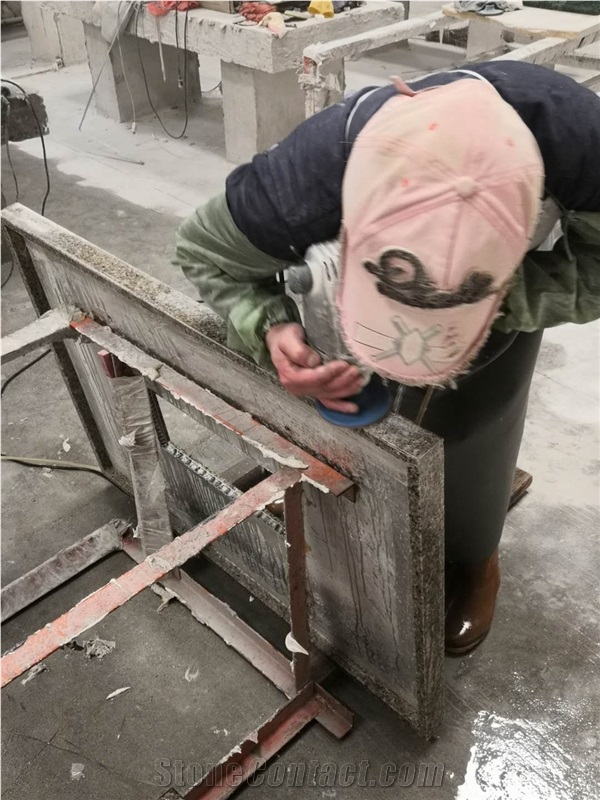 Stone Tabletop for Bbq Barbecue