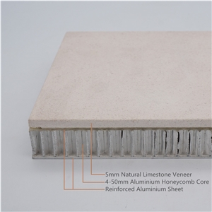Thin Limestone with Aluminium Honeycomb