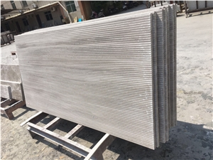 White Wood with Groove Exterior Building