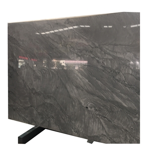 China Luxury Stone Grey Landscape Slab