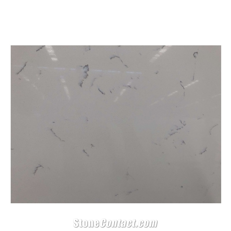 China Supplier White Carrara Quartz Slabs