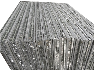 China Yellow and White Marble Aluminum Honeycomb