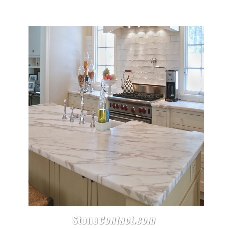 Fake Crystal White Gray Quartz Countertops