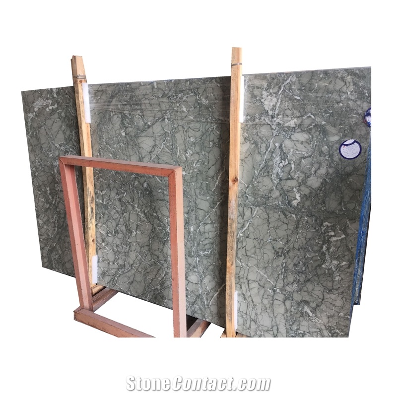 Green Antigua Marble Slabs with Polished Surface