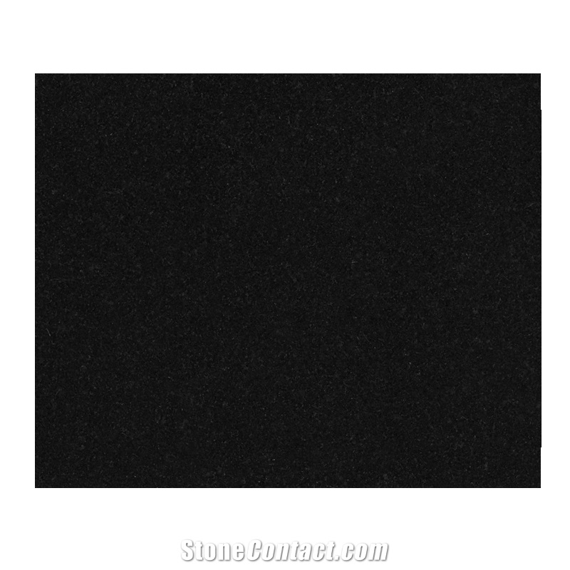 Hot Sale Popular Absolute Pure Black Quartz Stone Countertops