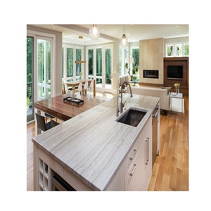 Low Price Colored Crystal White Quartz Countertop
