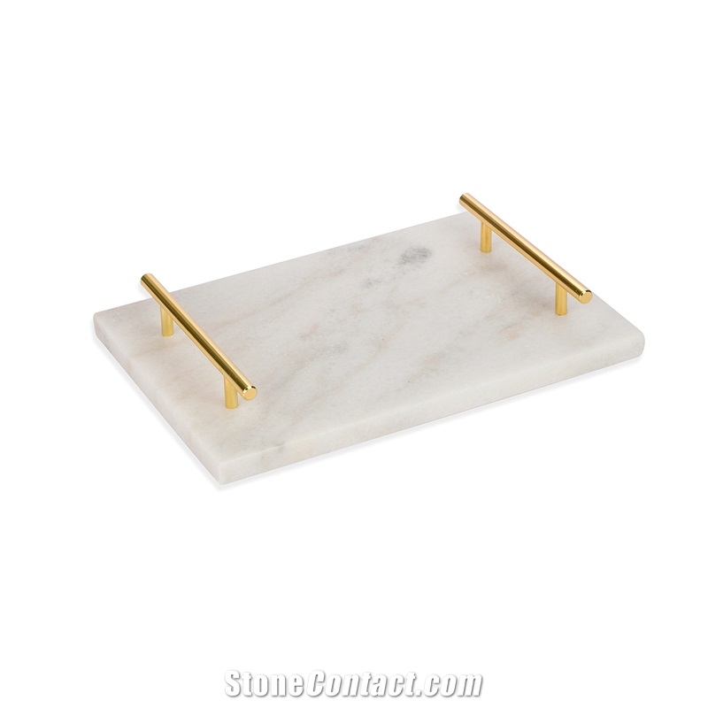 Marble Stone Decorative Tray for Countertops