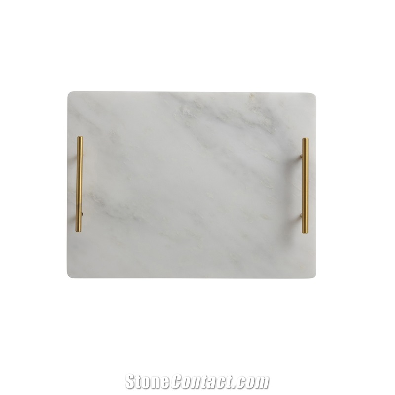 Marble Stone Decorative Tray for Countertops