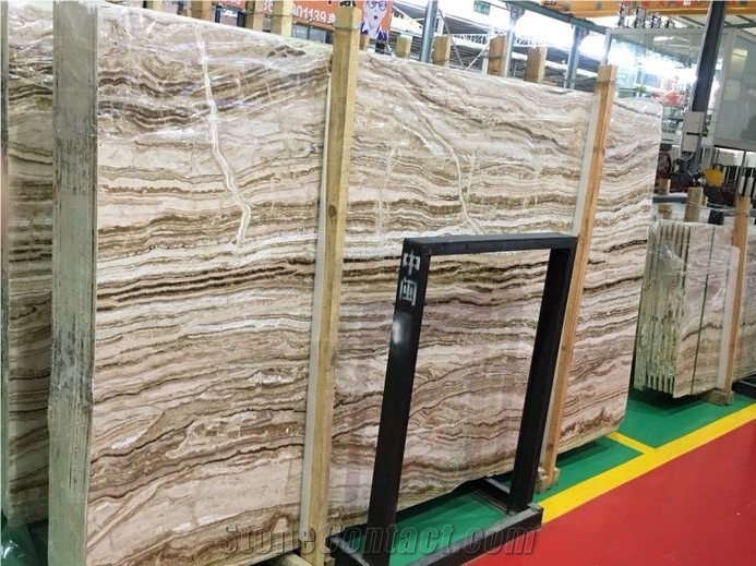 Wood Veined Onxy Slabs & Tiles