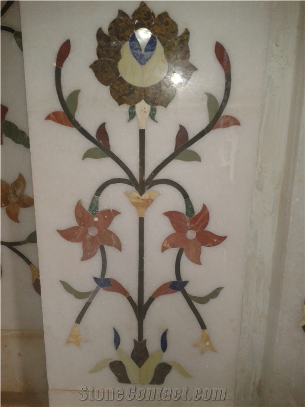 White Marble Inlaid Crafts