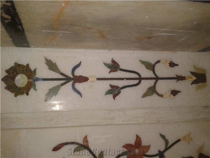 White Marble Inlaid Crafts