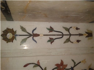 White Marble Inlaid Crafts