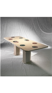 Apparata Beige Marble Table