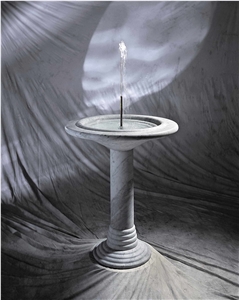 Ondina Grey Marble Fountain