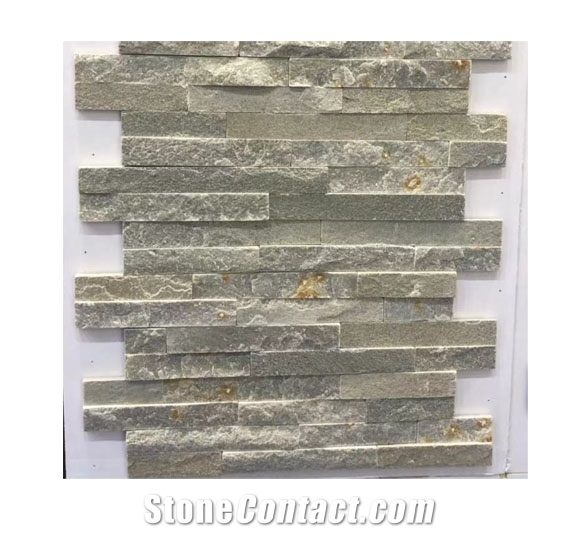 White Quartzite Ledge Corner Tiles