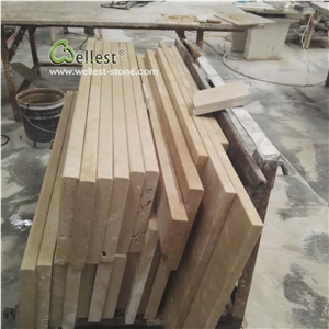Bullnosed Travertine Stairs Steps for Outdoor