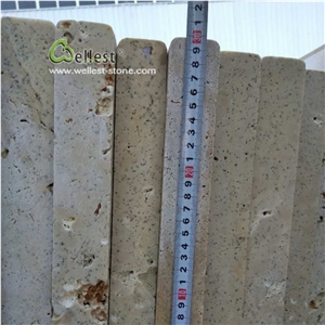 Bullnosed Travertine Stairs Steps for Outdoor