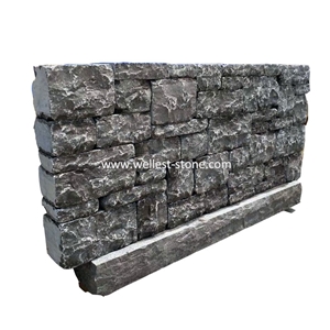 Chinese Hard Bluestone Retaining Wall Blocks
