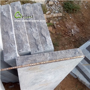 Grey Bluestone Tiles Wall Caps, Wall Coping Tile