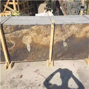 Large Size Multicolor Rusty Slate Slabs