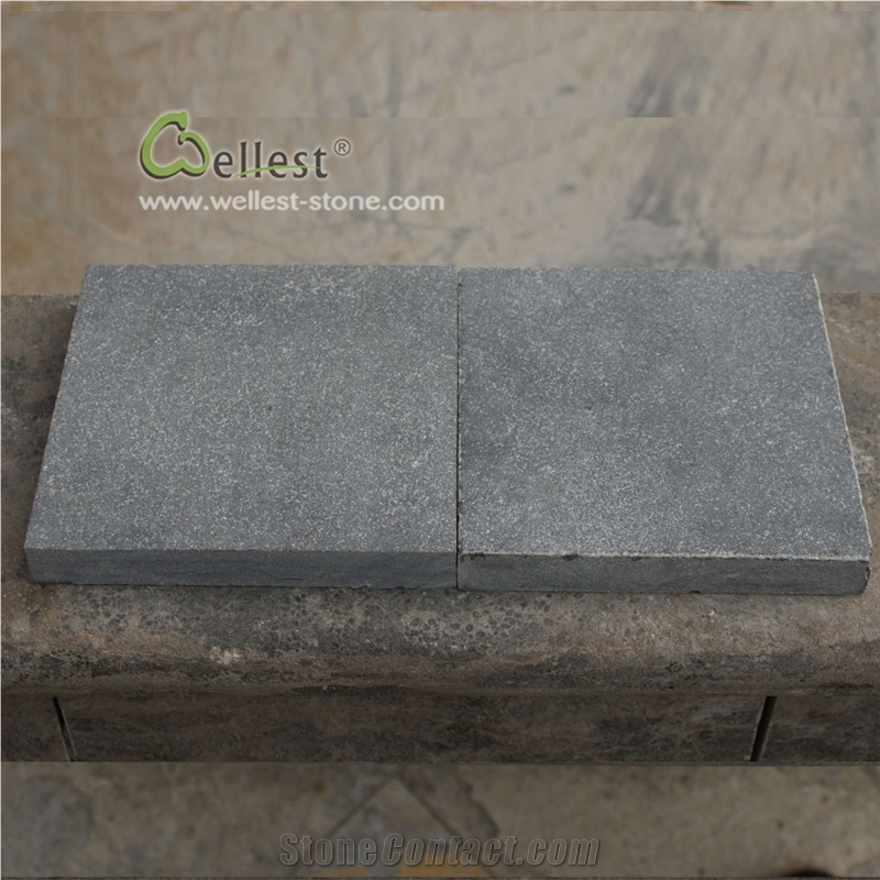 Sandblasted Bluestone Tiles Flooring and Walling