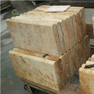 Travertine Landscaping Stone Pool Pavements Coping