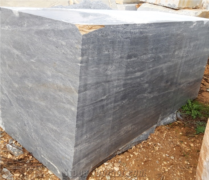 Marmo Grigio Venato Blocks