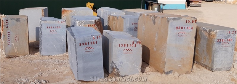 Marmo Grigio Venato Blocks