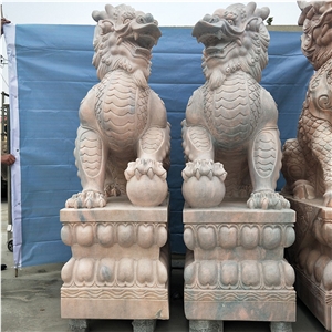 Lion Statues, Carved Animal Sculptures Factory