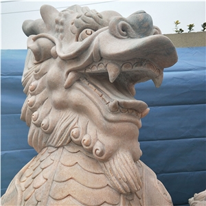 Lion Statues, Carved Animal Sculptures Factory