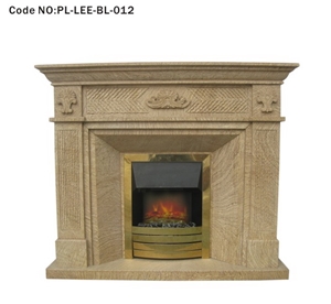 Modern Marble Fireplace Surround Mantel