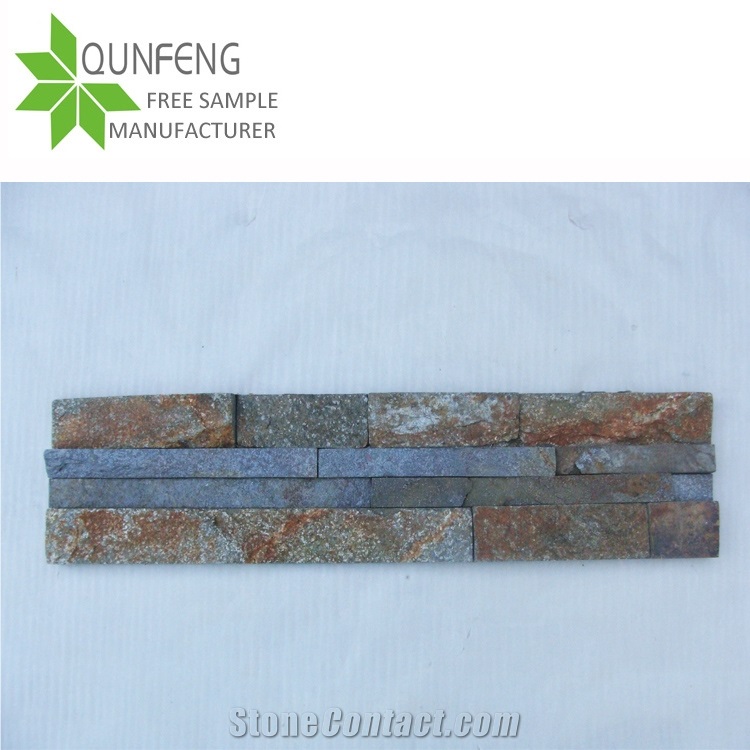 Stack Ledgestone Quartzite Wall Cladding Panels