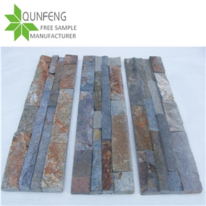 Stack Ledgestone Quartzite Wall Cladding Panels