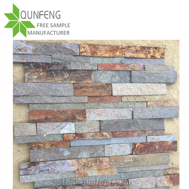 Stack Ledgestone Quartzite Wall Cladding Panels